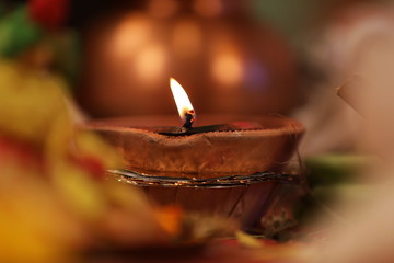 candle in the dark