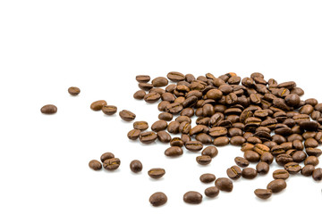 coffee beans isolated