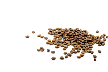 coffee beans isolated