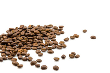 coffee beans isolated