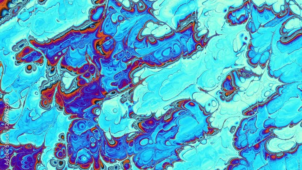 Aufkleber Abstract fast flickering texture with noise artifacts codec. Looping video interference footage. Imitation of a Datamoshing video.