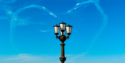 Italian aerobatic team Frecce Tricolori (Tricolor arrows) performs the show with Aermacchi MB-339 aircrafts at Bari (ITALY) Airshow on the feast of St. Nicholas May 8, 2019