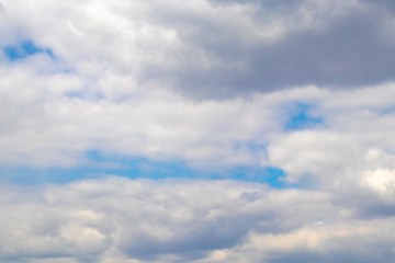 Obraz premium Sky with clouds, natural background