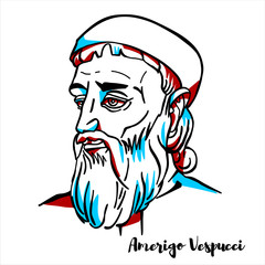 Amerigo Vespucci Portrait