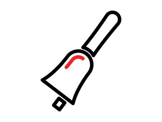bell line vector icon
