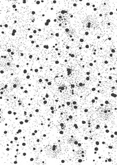 Ink splashes and drips. Abstract Background. Drawing Texture.Vector Illustration