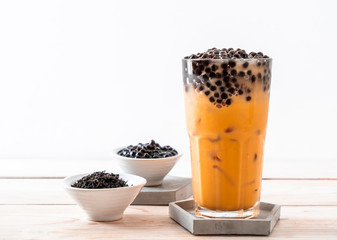 Thai Milk Tea with Bubbles