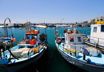 Fishing boat equipped with nets