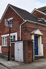street in old town of Southampton, England