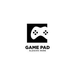 Game Pad Logo Design Vector