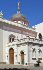 dome of historic cathedral in la laguna.tenerife