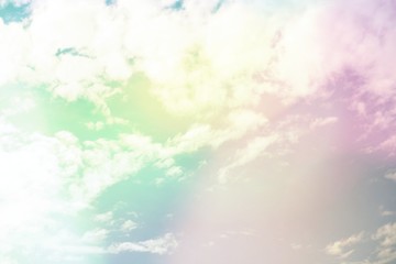 Fototapeta na wymiar pastel color sky background, soft tone color background.