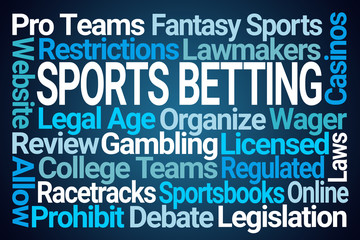 Sports Betting Word Cloud