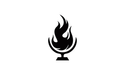 black bonfire logo