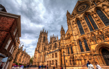 Fototapeta premium York Minster Cathedral, Yorkshire, Great Britain.