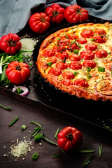 tart mit tomaten 