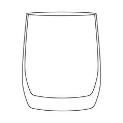 Isolated object of dishes and container logo. Collection of dishes and glassware vector icon for stock.