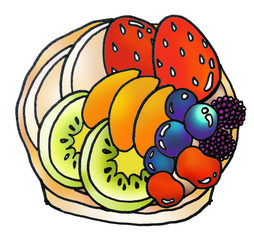 Fruit tart