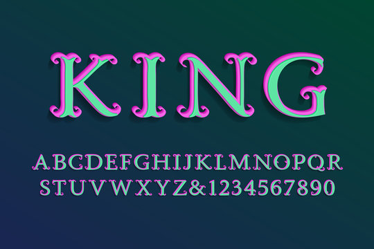 King Font Images – Browse 19,267 Stock Photos, Vectors, and Video