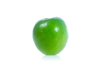 Jujube isolated on white background