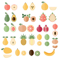 Collection of Fruits icons