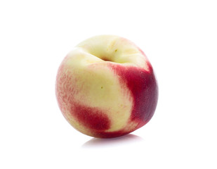 nectarines isolated on white background