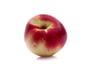 nectarines isolated on white background