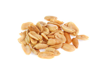 peanuts isolated on white background