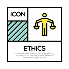 ETHICS ICON CONCEPT
