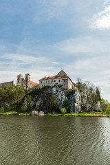 Benedictine abbey, monastery  in Tyniec near Krakow, Poland.