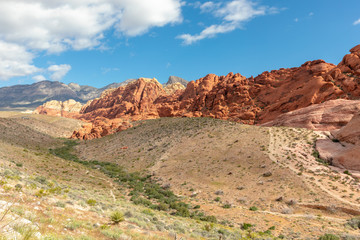Red Rock Canyon National Conservation Area view