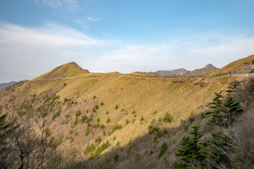 四国山脈　瓶が森UFOライン