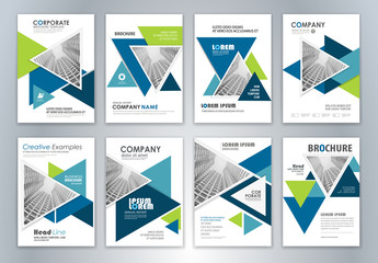 Business brochure cover design