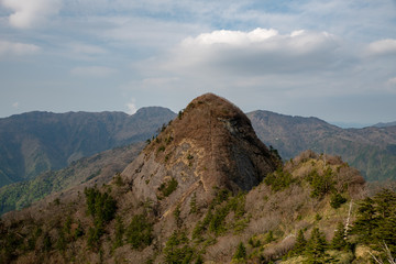 四国山脈　瓶が森UFOライン