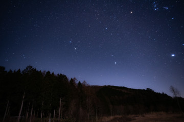 阿智村　星空