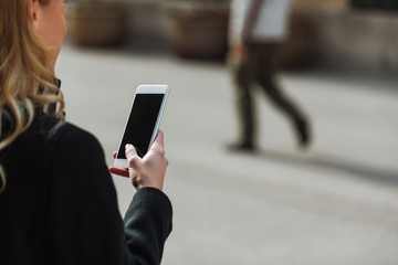 She's always available