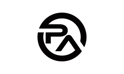 circle P&A logo letter
