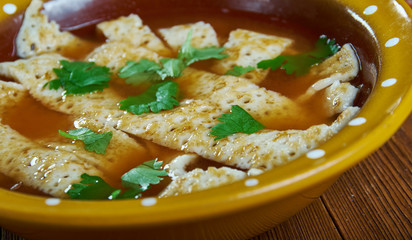 Austrian Frittatensuppe