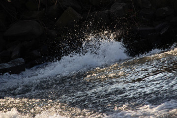 Obraz premium water in the air