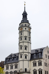 Fototapeta na wymiar Das Rathaus in Gera, Thüringen, Deutschland