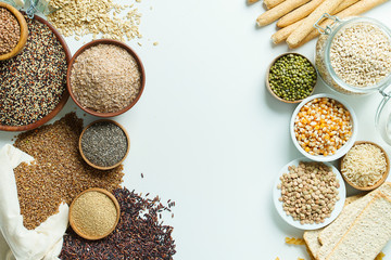 Whole grain food for health lifestyle