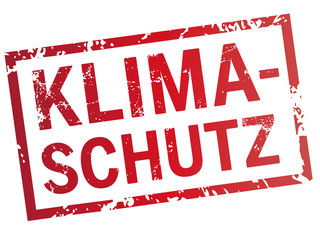 roter Stempel Klimaschutz!