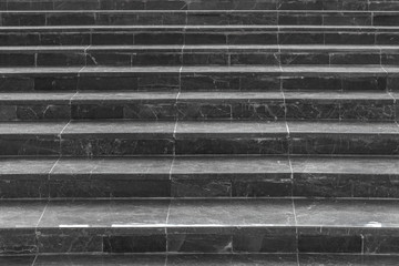 Gray, bright circular marble staircase