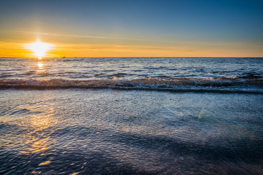 Morning seascape beach images from Nova Scotia Canada