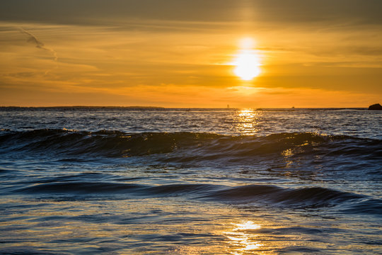 Morning seascape beach images from Nova Scotia Canada