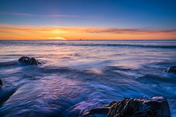 Morning seascape beach images from Nova Scotia Canada