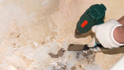 Restoration of the bath.Preparation of the bath for enameling.
