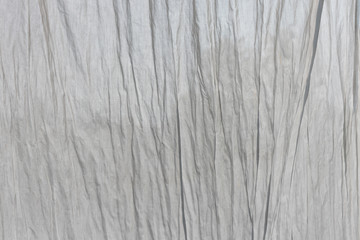 White curtain crease texture. Background concept.