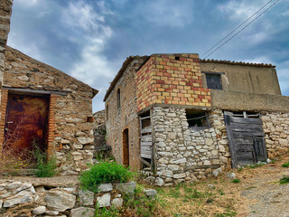Campicello, a small abandoned village on the hills of Reggio Calabria.