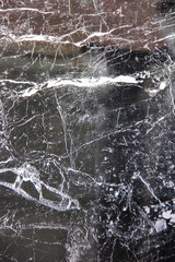 texture of black a marble or tile with white stains and patterns
